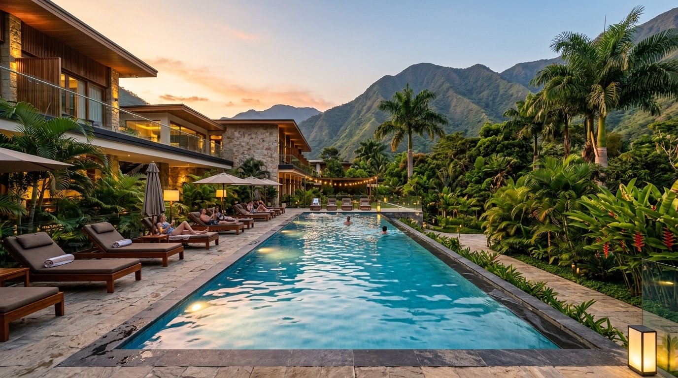 Piscina de Lujo Hotel Business Class